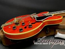 Gibson ES-355TDSV 1961 Cherry w/Bigsby B-7G Full-Original except Nut & Mono Mod. Excellent Clean "Original PAF Sound"_6