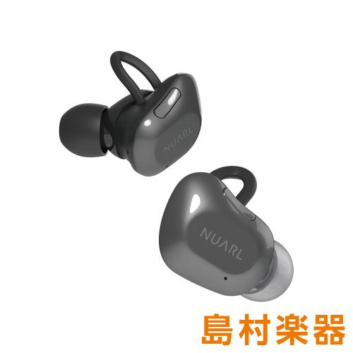 NUARL NT01B ブラックシルバー 完全ワイヤレスイヤホン【生産完了品のため処分特価】