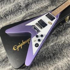 Epiphone Kirk Hammett 1979 Flying V  Purple Metallic_2