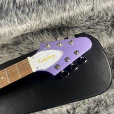 Epiphone Kirk Hammett 1979 Flying V  Purple Metallic_4