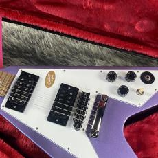Epiphone Kirk Hammett 1979 Flying V  Purple Metallic_10