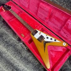 Epiphone 1958 Korina Flying V Aged Natural_5