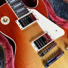 Gibson Exclusive Les Paul Standard 50s Plain Top Washed Cherry Burst_5