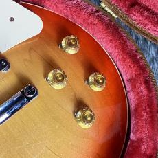 Gibson Exclusive Les Paul Standard 50s Plain Top Washed Cherry Burst_6