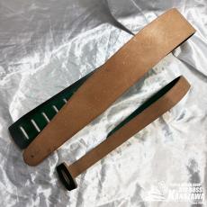 clef de fa ハンドメイド 本革  ストラップ   グリーン・サンバースト_3