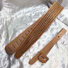 clef de fa ハンドメイド 本革  ストラップ  スタンピング(バスケット)_2