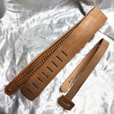 clef de fa ハンドメイド 本革  ストラップ  スタンピング(バスケット)_3