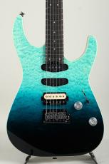 Charvel Pro-Mod Plus Dinky DK24 HSS 2PT EB QM Blue Cura?ao【S/N ICC2500982】