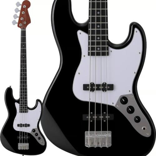 BUSKER'S BJB-Standard BLK ジャズベースタイプ ローステッドメイプルネック