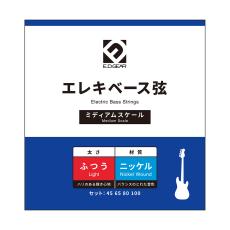 E.D.GEAR EEBS45M ベース弦 045-100 ライトゲージ ミディアムスケール用