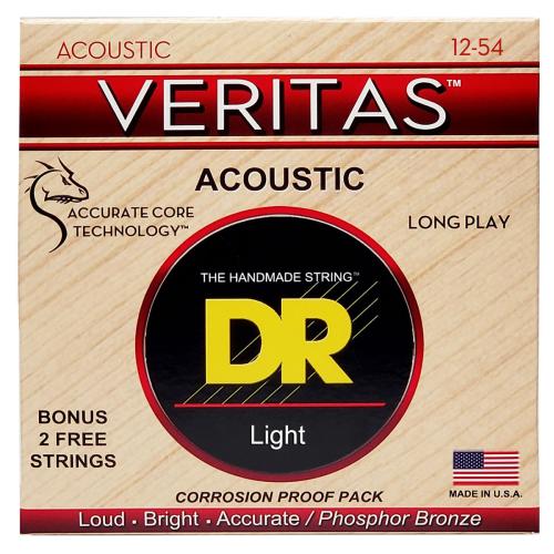 DR VERITAS VTA-12 Light 012‐054 アコースティックギター フォスファーブロンズ弦【ディーアール ヴェリタス