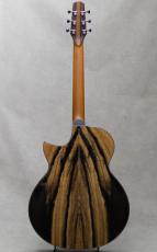 Pellerin Guitars Jumbo Cutaway Multiscale Adirondack Spruce / Figured Crelicam Ebony_4