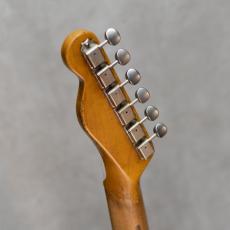Nacho Guitars 1950-52 Blackguard #1277 Medium Aging Butterscotch Blonde Soft V Neck_10