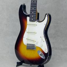 Nacho Guitars Early 60s Contour Body #44007 Heavy Aging Sunburst Medium C Neck_5