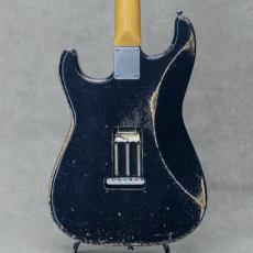 Nacho Guitars Early 60s Contour Body #44101 Heavy Aging Black Medium C Neck_3
