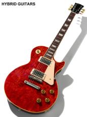 Gibson Custom Shop Les Paul Standard Flame Quilt Wine Red _3