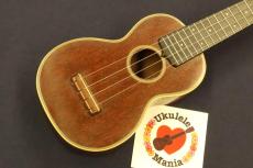 Martin 1950’s Vintage Style 3M Mahogany Soprano with Ebony Fretboard & Ivoroid Binding Ukulele #5602