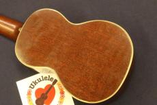 Martin 1950’s Vintage Style 3M Mahogany Soprano with Ebony Fretboard & Ivoroid Binding Ukulele #5602_4