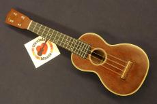 Martin 1950’s Vintage Style 3M Mahogany Soprano with Ebony Fretboard & Ivoroid Binding Ukulele #5602_5