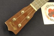 Martin 1950’s Vintage Style 3M Mahogany Soprano with Ebony Fretboard & Ivoroid Binding Ukulele #5602_6