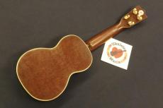 Martin 1950’s Vintage Style 3M Mahogany Soprano with Ebony Fretboard & Ivoroid Binding Ukulele #5602_9