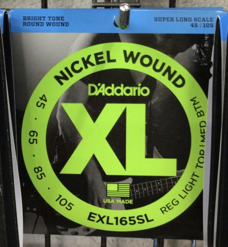 D'addario 【即納】EXL165SL【ポスト投函発送】【G-CLUB渋谷web】