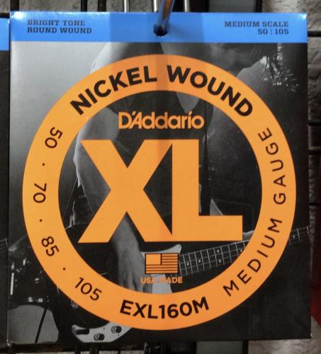 D'addario 【即納】EXL160M【ポスト投函発送】【G-CLUB渋谷web】