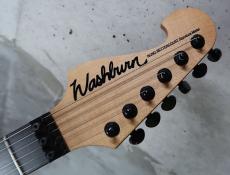 Washburn N4 Prototype Nuno Bettencourt White  / Black Hardware_3