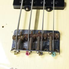 Fender Custom Shop 1961 Jazz Bass  Heavy Relic - Vintage White -【4.44kg】【#59052】_3