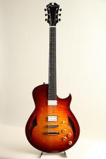 Marchione Guitars Semi Hollow Baritone 59 Burst / Figured Maple&Mahogany Back "The first one"_2