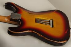 Nacho Guitars Early 60s Contour Body Sunburst #45002 Heavy Aging / Medium C neck_11