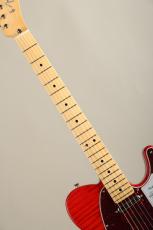 Fender 2024 Collection Made in Japan Hybrid II Telecaster Flame Sunset Orange Transparent_5