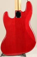 Fender 2024 Collection Hybrid II Jazz Bass Flame Sunset Orange Transparent_2