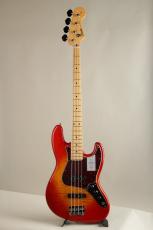 Fender 2024 Collection Hybrid II Jazz Bass Flame Sunset Orange Transparent_3