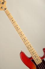 Fender 2024 Collection Hybrid II Jazz Bass Flame Sunset Orange Transparent_5