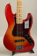 Fender 2024 Collection Hybrid II Jazz Bass Flame Sunset Orange Transparent_8