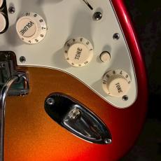 Fender USA American Deluxe Stratocaster HSS Sunset Metallic 2013 【3.68kg】_10