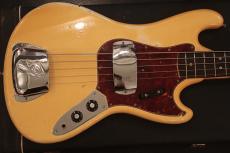 Fender 1965 Bass V "Original Olympic White Finish with Matching Head Stock"_3