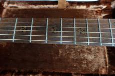 Ovation Super Adamas 1687-8 / Blue・Deep Bowl・Non Cutaway・Double Adamas Epaulet・Clear guard・Fiberglass Top・Lyrachord Side and Back・Wood knob・Stereo out 【With Original Brown Case】 1981年製_8