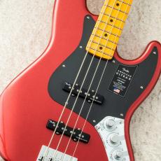 Fender American Ultra II Jazz Bass Maple Fingerboard -Sinister Red-【ノイズレスPU&18Vプリアンプ搭載】