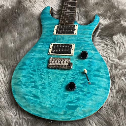 Paul Reed Smith [PRS] SE Custom 24 Quilt - SA - Sapphire【現物画像】【最大36回分割無金利キャンペーン】