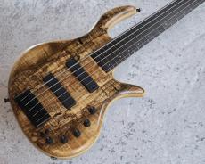 elrick e-volution 5 Bolt-on 35inch Curly Black Line Spalted Maple Top【3.44kg】
