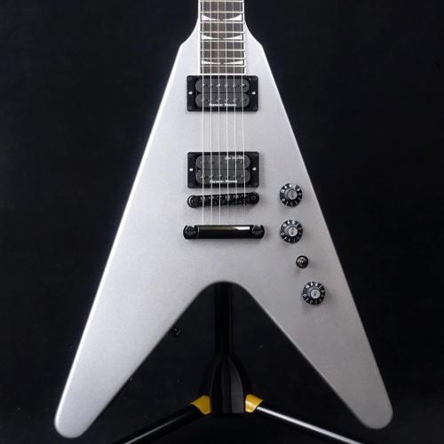 Gibson Dave Mustaine Flying V EXP Metallic Silver ☔6月限定SALE☔