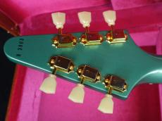 Gibson 1958 Korina Flying V Reissue VOS Inverness Green White Pickguard GH ☔6月限定SALE☔_9