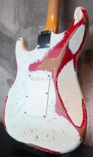 Fender Custom Shop  '60 Stratocaster S-S-H Heavy Relic FRT / Ltd White Lightning_7