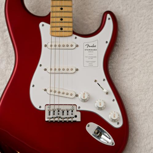 Fender STANDARD STRATOCASTER Candy Cola / CND 【初心者・入門者オススメ】【ISFX25000369】【3.71kg】