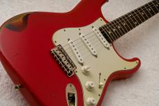 Iconic Guitars Solana Studio Built by John Cruz & Iconic Craftsmen -Fiesta Red Over 3TB- 【軽量個体】_3
