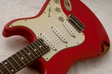 Iconic Guitars Solana Studio Built by John Cruz & Iconic Craftsmen -Fiesta Red Over 3TB- 【軽量個体】_4