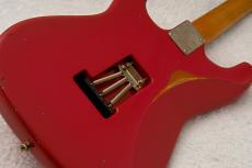 Iconic Guitars Solana Studio Built by John Cruz & Iconic Craftsmen -Fiesta Red Over 3TB- 【軽量個体】_9