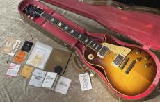 Gibson Custom Shop Historic Collection 1958 Les Paul Standard Reissue VOS Iced Tea Burst s/n 85900【3.84kg】_3